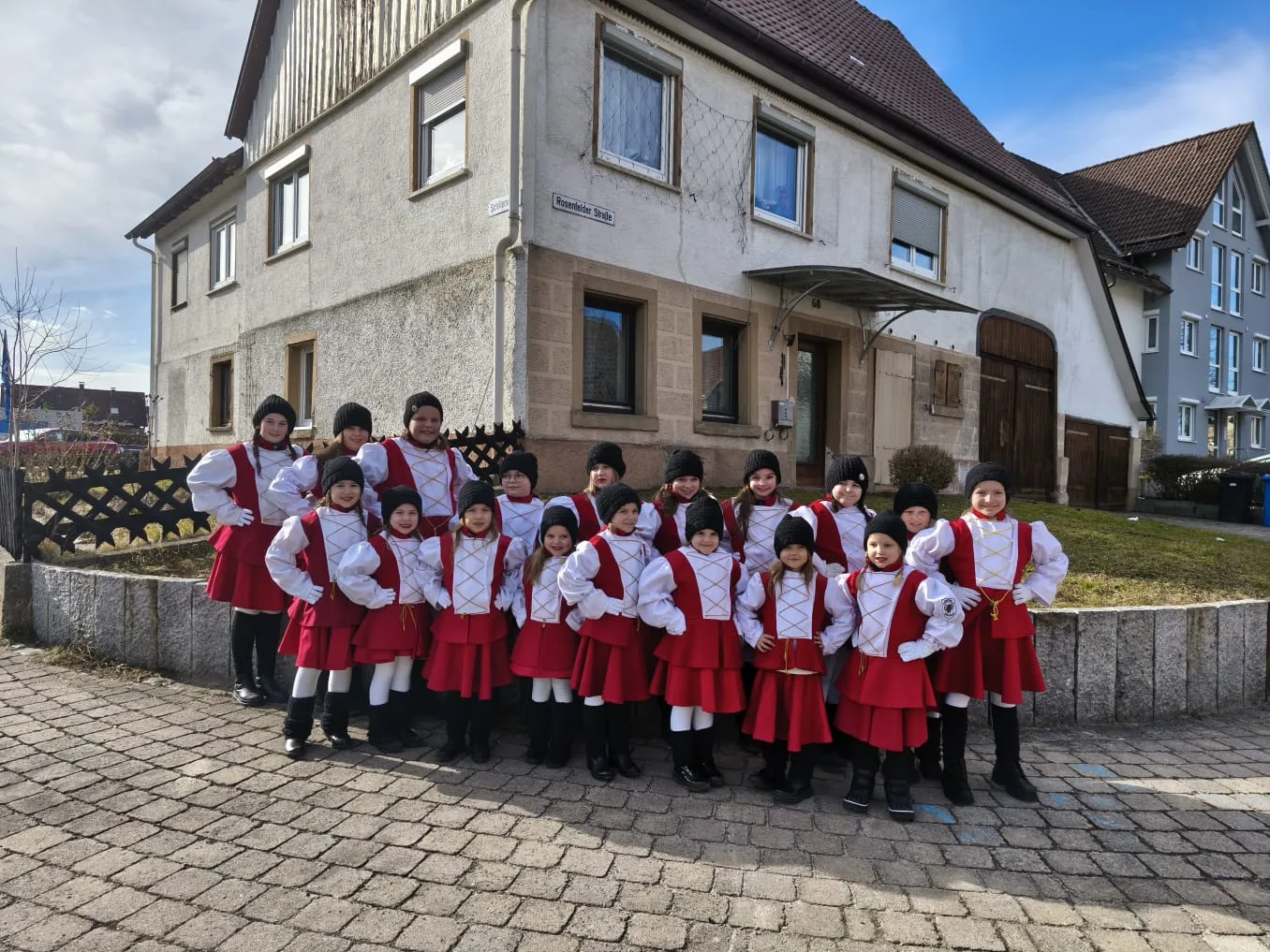 Minigarde der Narrenfreunde Bergfelden