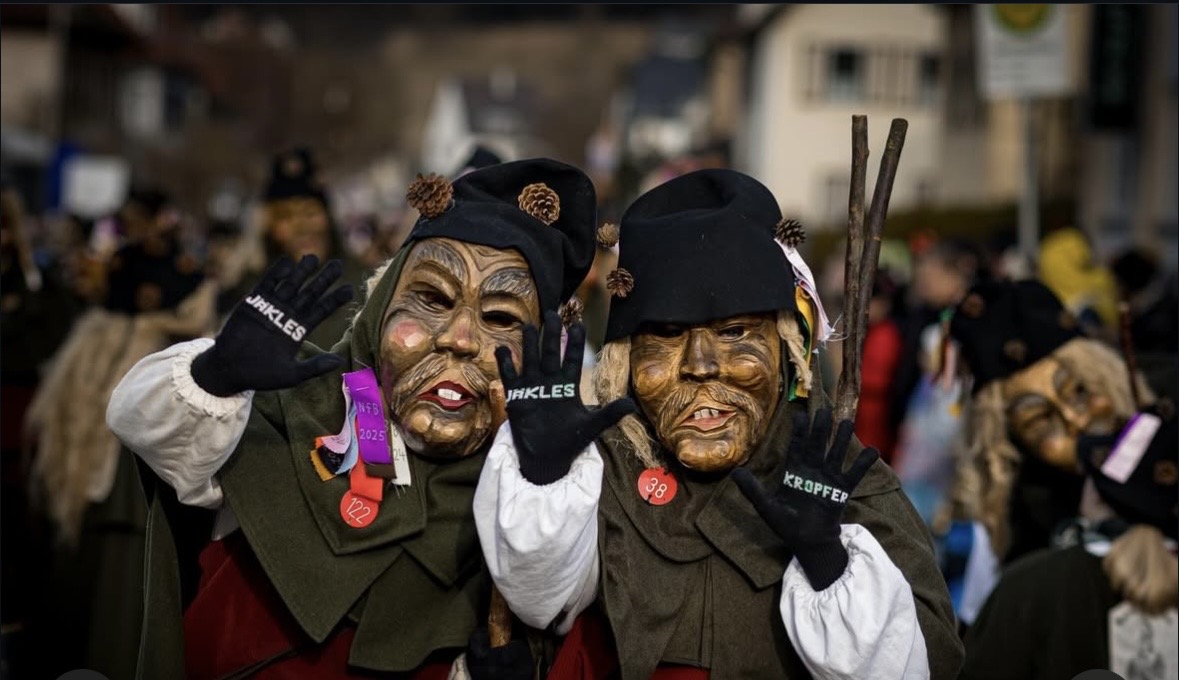 Zunftmeister beim Narrensprung